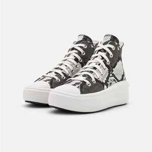 Converse Chuck Taylor All Star Move High | Snakeskin | Size 7